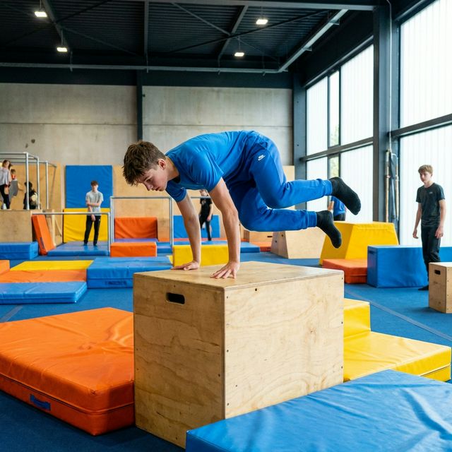 Parkour training